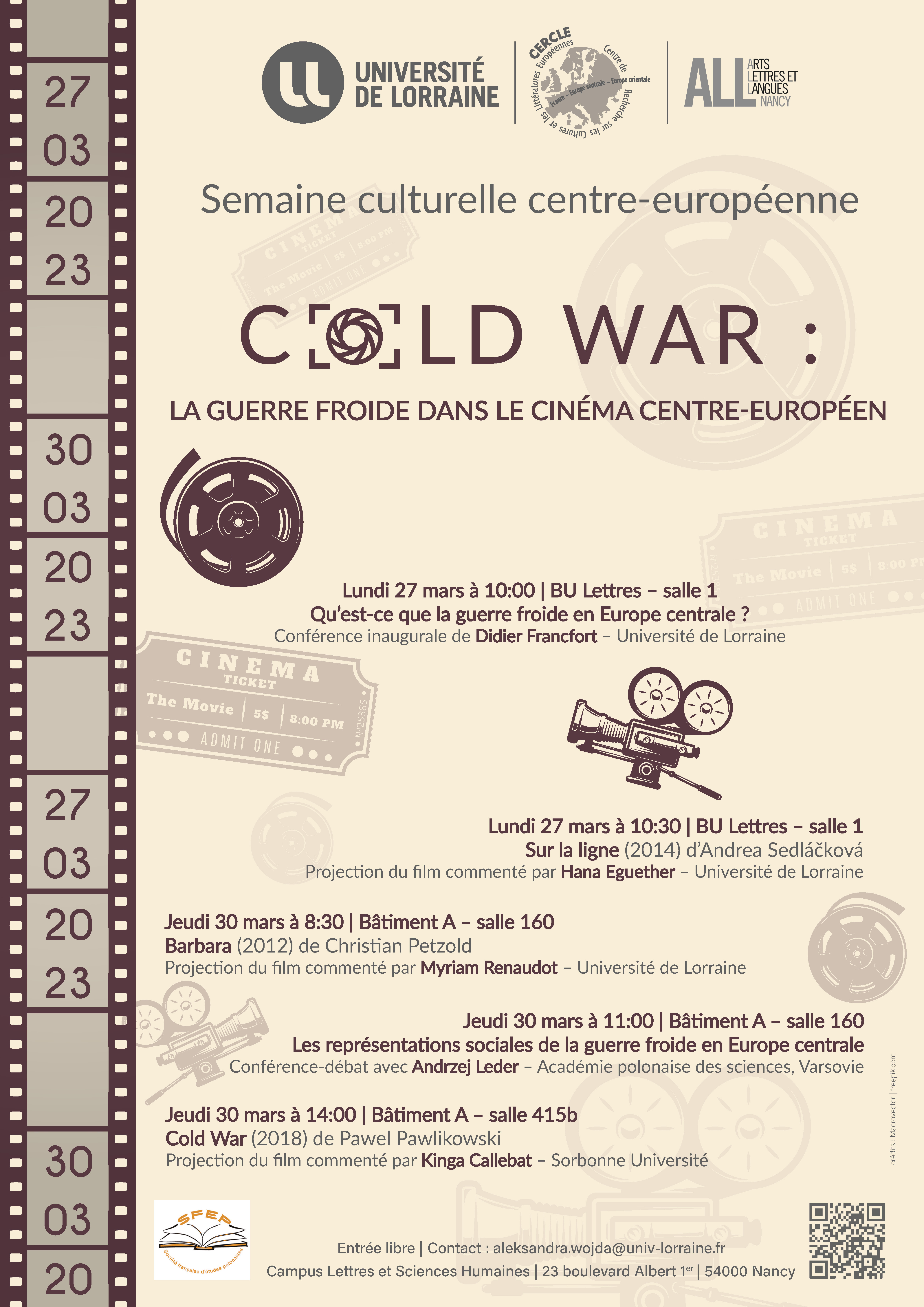 Affiche semaine culturelle