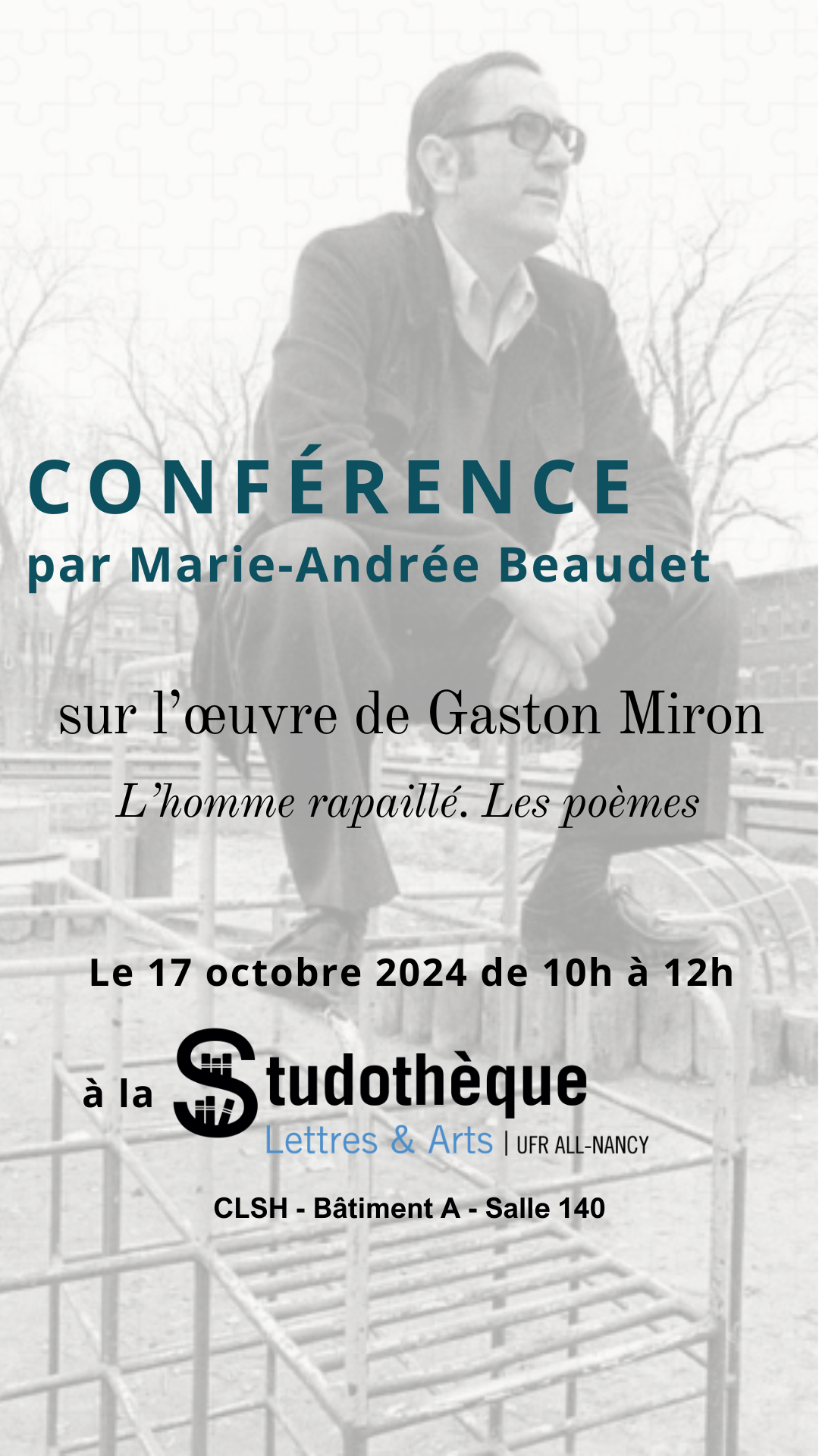 Conférence - Gaston Miron